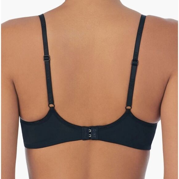 🎁DYNK Table Top Micro Unlined Black Demi Bra Size 38D - Picture 2 of 10